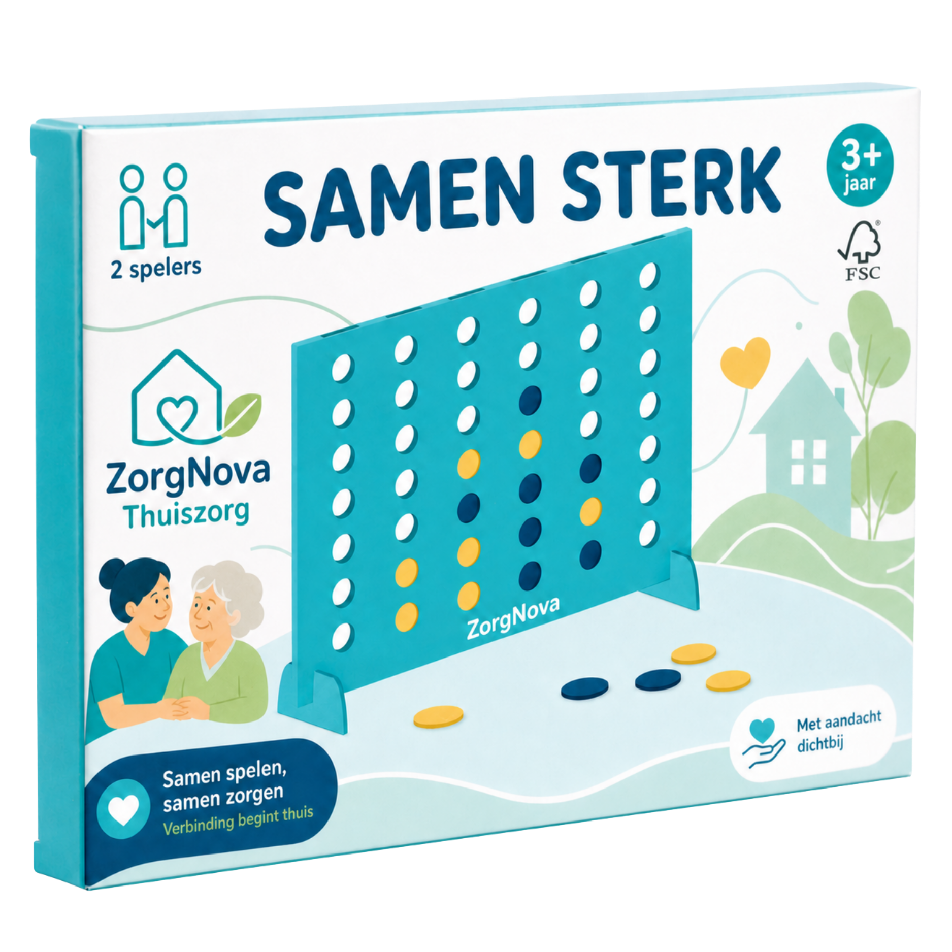 Vier op een rij spel custom-made