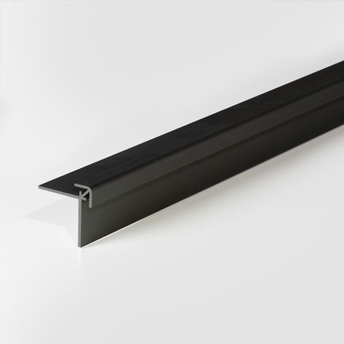 Buitenhoekprofiel zwart